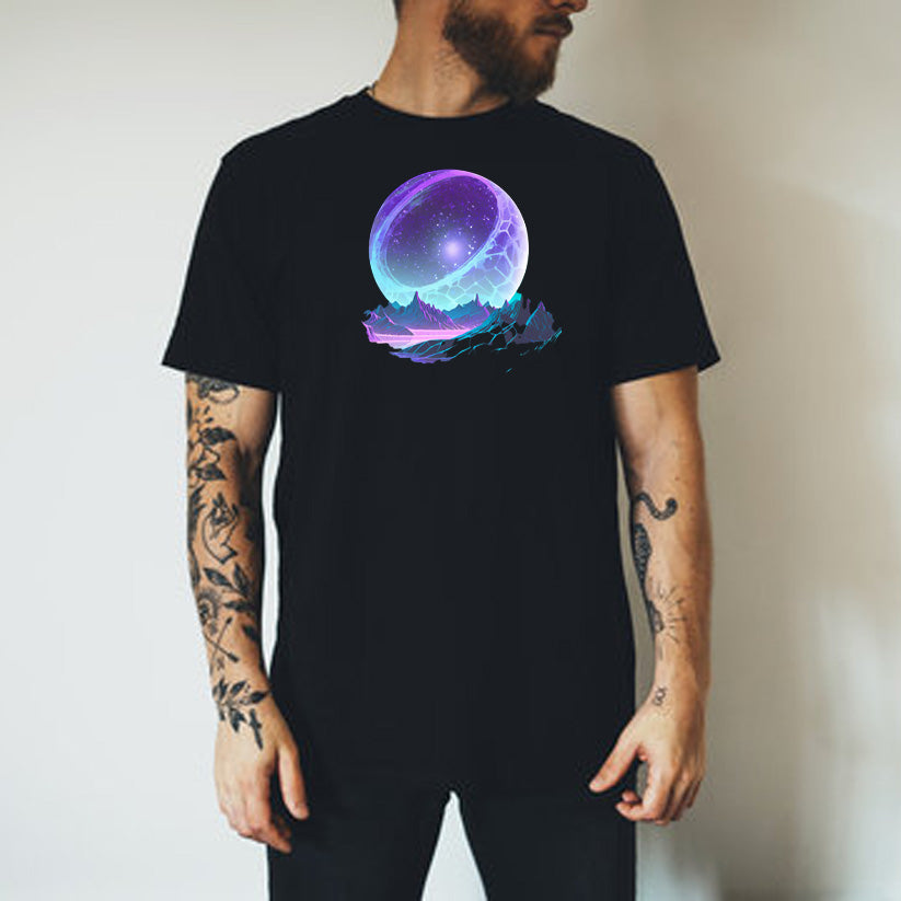 Abstract Moon Aesthetic T-shirt
