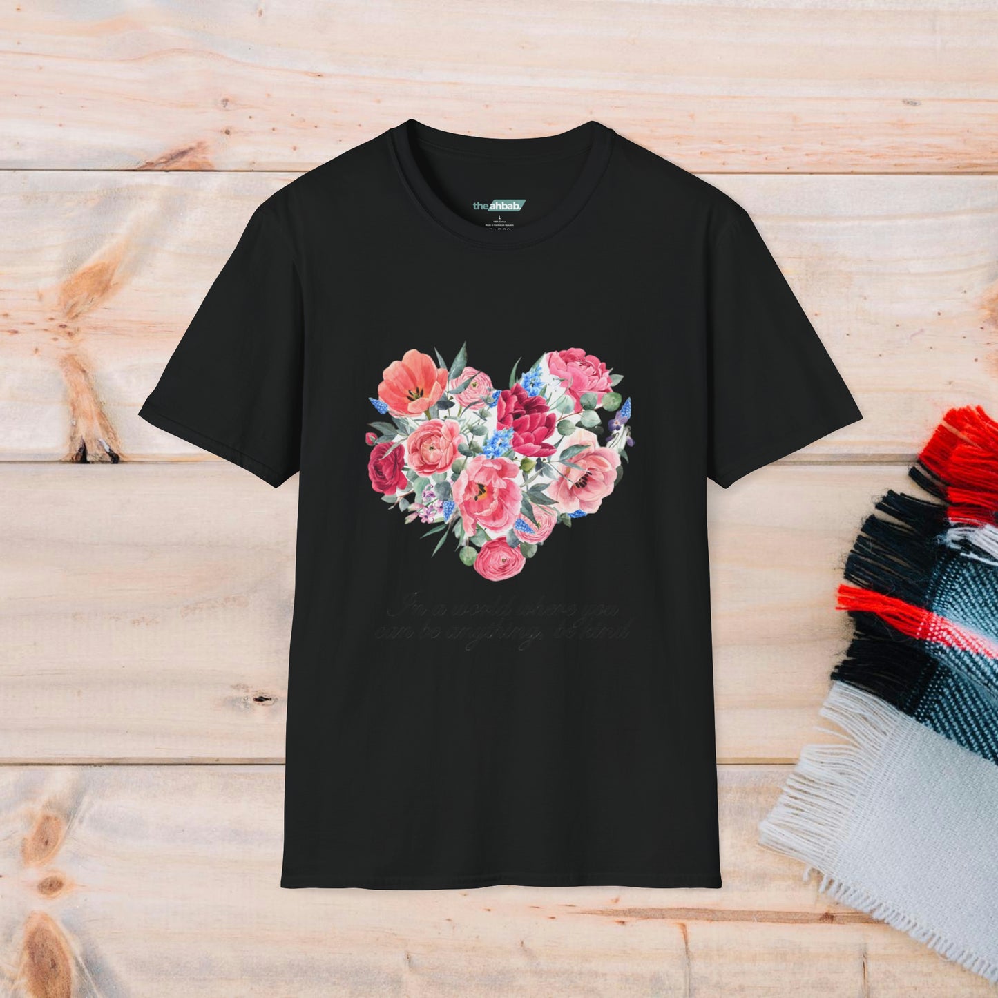 Beautiful Flower Heart T-shirt