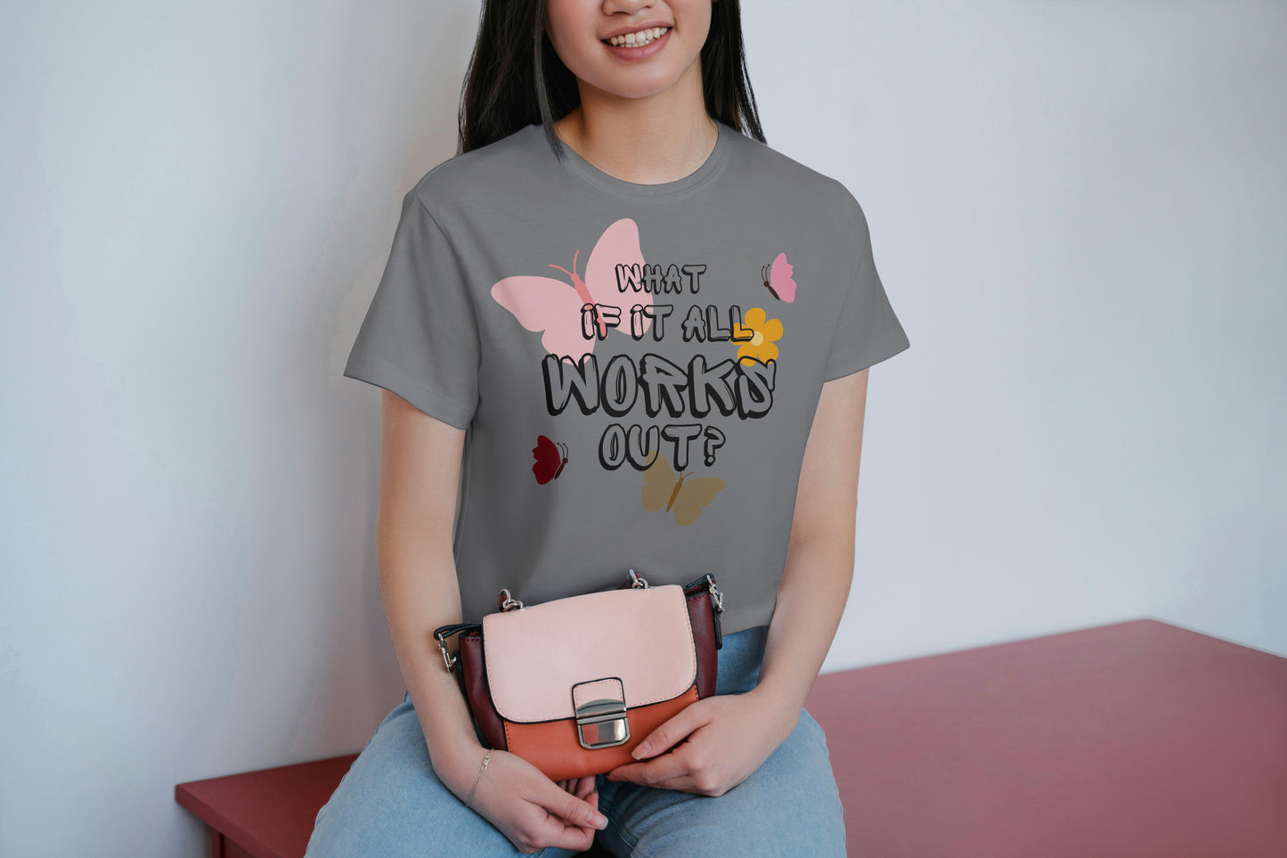 What if it all works out aesthetic T-shirt